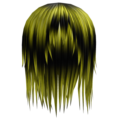 scene yellow wispy Spikey vampire vkei hair  Roblox item