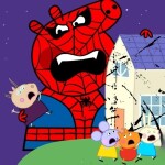 🕷️ Survive Peppa Spider Pig Family Killers!