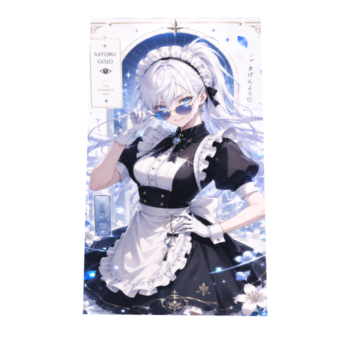 fem satoru gojo maid