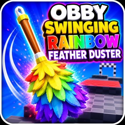 Obby Swinging Feather Duster Made By Zelgraz preview 1