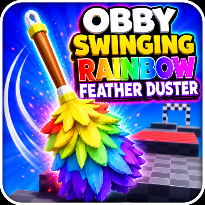 Obby Swinging Feather Duster Made By Zelgraz preview 1