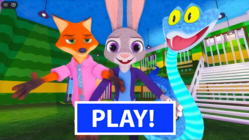 ZOOTOPIA POLICE FAMILY PRISON RUN ESCAPE! (Obby)