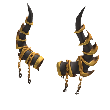 Gold Chained Horns