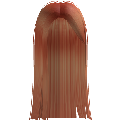 Long Redhair Straight Trendy Girl Hime Hair Roblox item