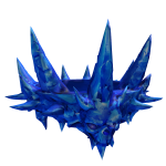(CODE: S9W) Sapphire Y2K Undead Crown