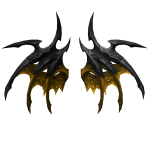 Draco Golden Black Wings