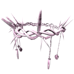 Deceased Crown: Light Pink Ethereal Taunt