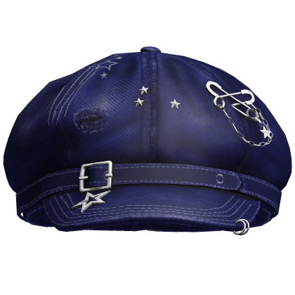 Blue Cute Denim Stylish Cap Roblox item
