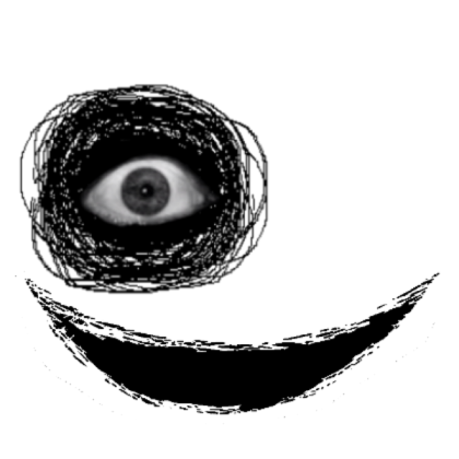 My Custom Scary Face Roblox decal