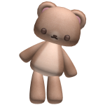 ♡ : FREE! giant teddy friend :3
