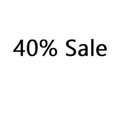 40% Sale item buyer game
