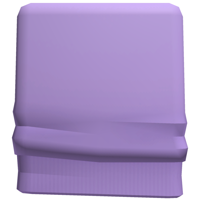 Pastel Purple Hoodie Sleeve | Right