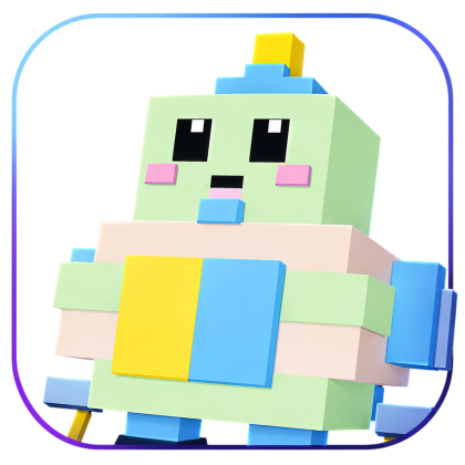 Cute Block Pet Simulator Model Generator V1