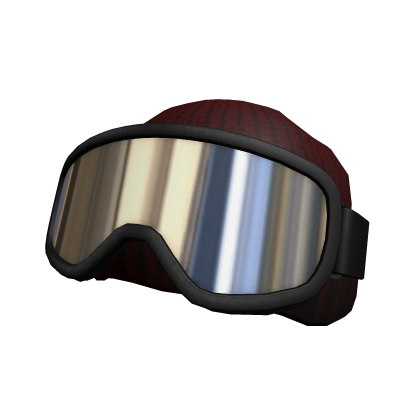 Red Beanie with Ski Goggles Roblox item