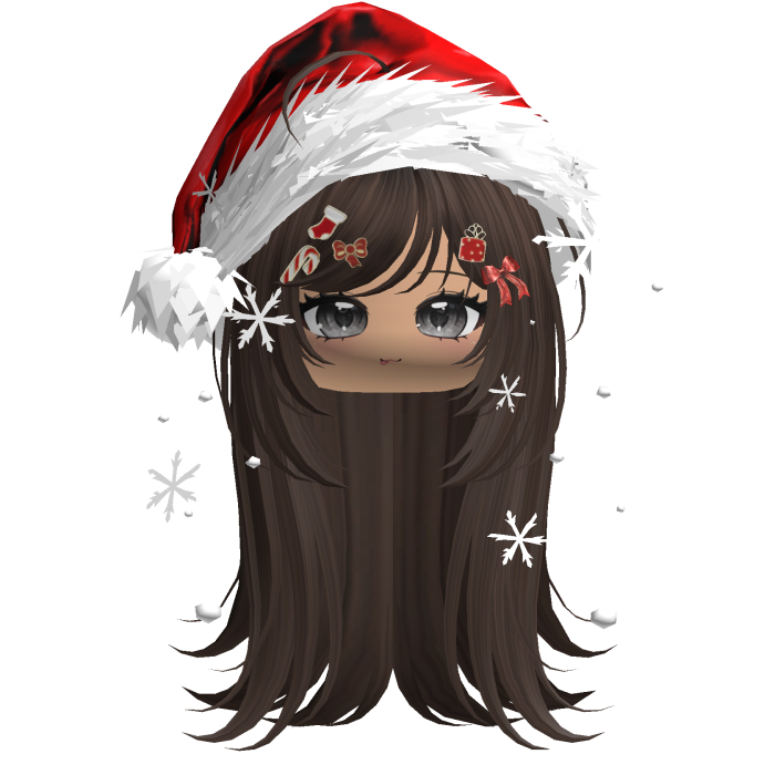 Emo Vamp Christmas Hair (Brown)