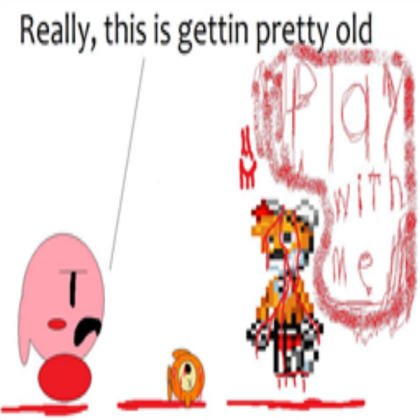 Tails Doll Is Not Scary Roblox decal