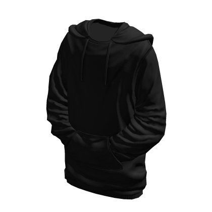 Pocket Hoodie Black thumbnail