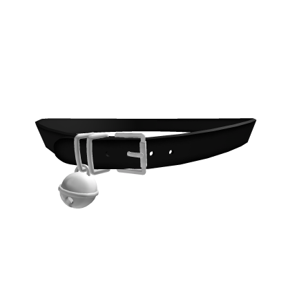 ୨୧: kawaii puppy dog collar in black 1.0 thumbnail