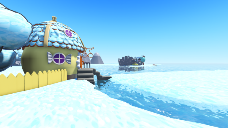 Смешарики в роблокс(Зима!❄️) screenshot 3