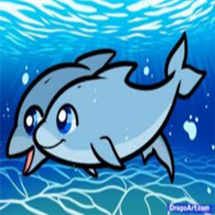 cartoon dolphins Roblox decal