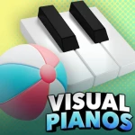[☀️ SUMMER!] Visual Pianos 🎹 Roblox game thumbnail