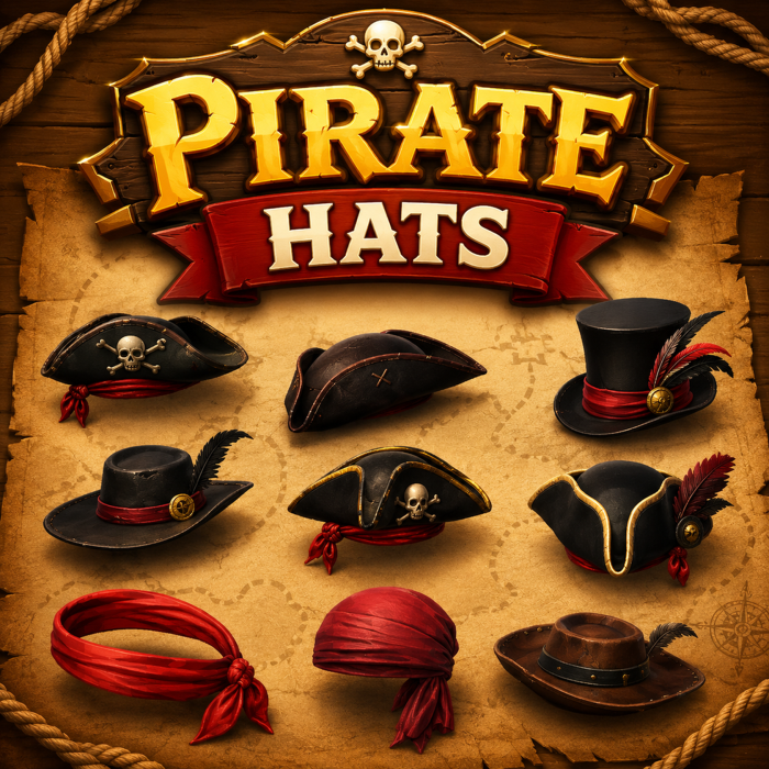 Pirate Hats Made By Zelgraz  preview 1