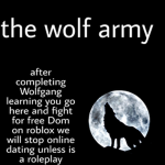 The wolf arm