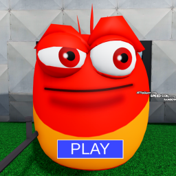 ESCAPE OI OI OI RED LARVA'S BARRY PRISON RUN! OBBY