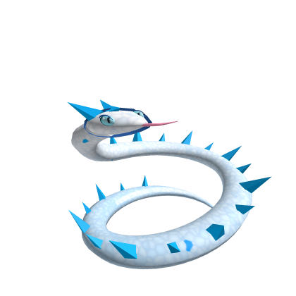 White Frost Snake Wrap Outline