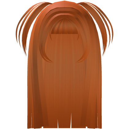 ♡ Long ginger vampire fangs Roblox item