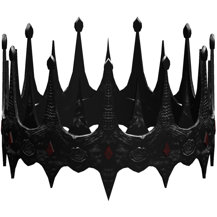 Dark Ancient Medieval Crown