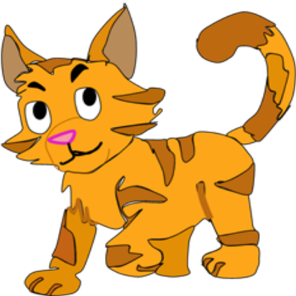 Ginger cat Roblox decal