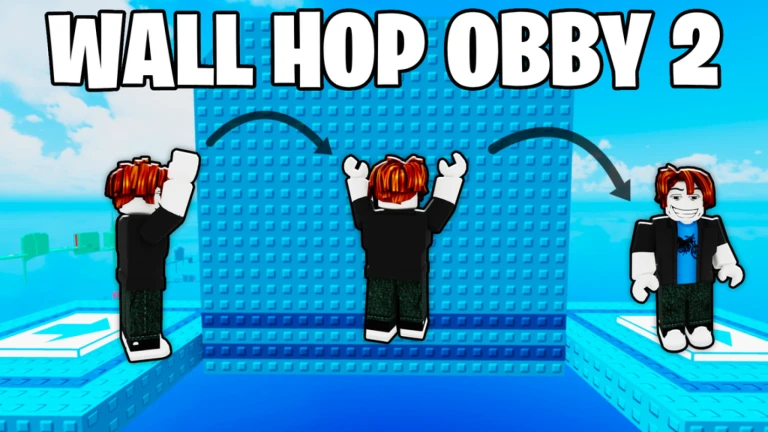 IMPOSSIBLE Wall Hop Obby 2
