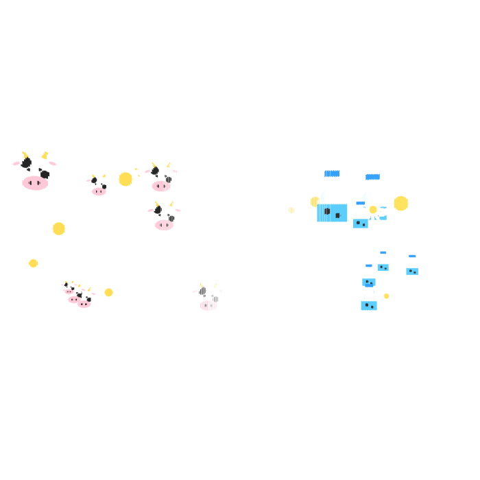 [ANIMATED] Cow Aura 🐄🐮🥛🌼