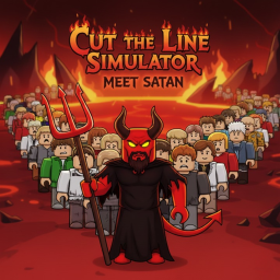 🎃 Cut the Line Simulator: Meet Satan