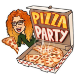 Pizza party man
