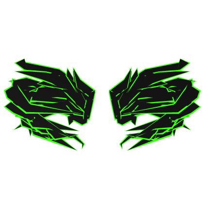 Green Cartoony Wings thumbnail