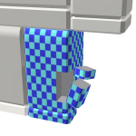 Fragmented Robloxian - Left Leg