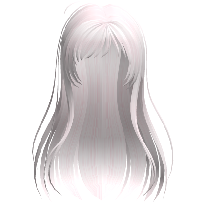 Light Pink Wispy Vampire Anime Hair w/ Bangs Roblox item