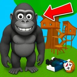 Gorilla vs 100 Humans icon