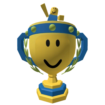 アクセサリー NOOB Noob Trophy Backpack | Roblox Item - Rolimon's