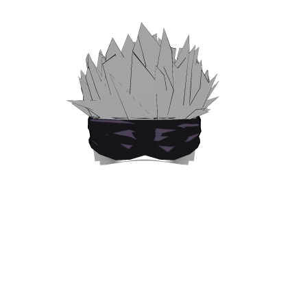 🔺 Gojo Blindfold Hair cartoony 🔺 goju gujo  五条 Roblox item