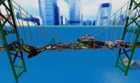 sinkig of the city