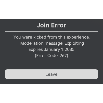 Exploiter Ban