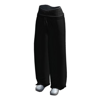 Black Sweatpants with Shoes