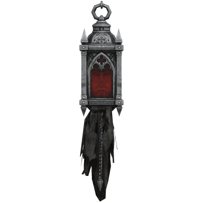 Silver Red Halloween Lantern (Left) Roblox item