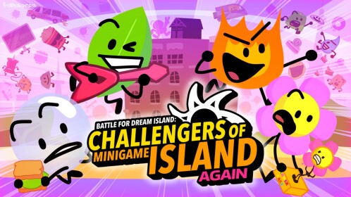 BFDI: Challengers of Minigame Island Again