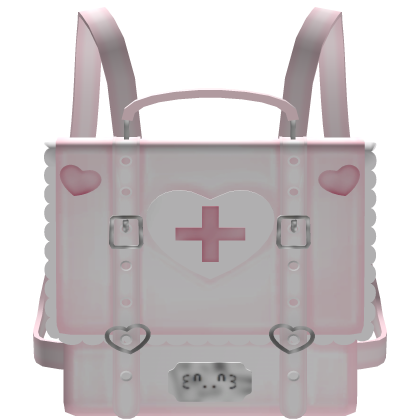 ♡ 3.0 kawaii school girl nurse backpack in pink