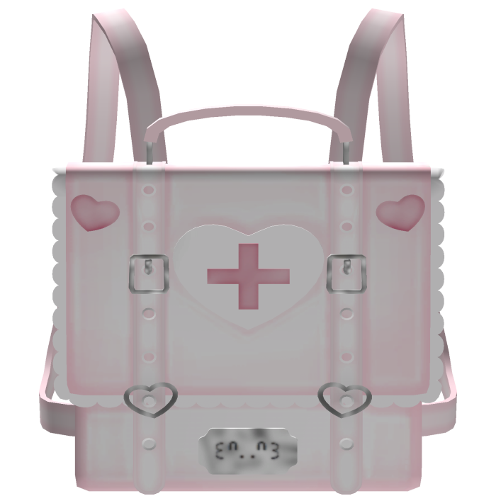♡ 3.0 kawaii school girl nurse backpack in pink