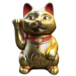 Gold Waving Cat